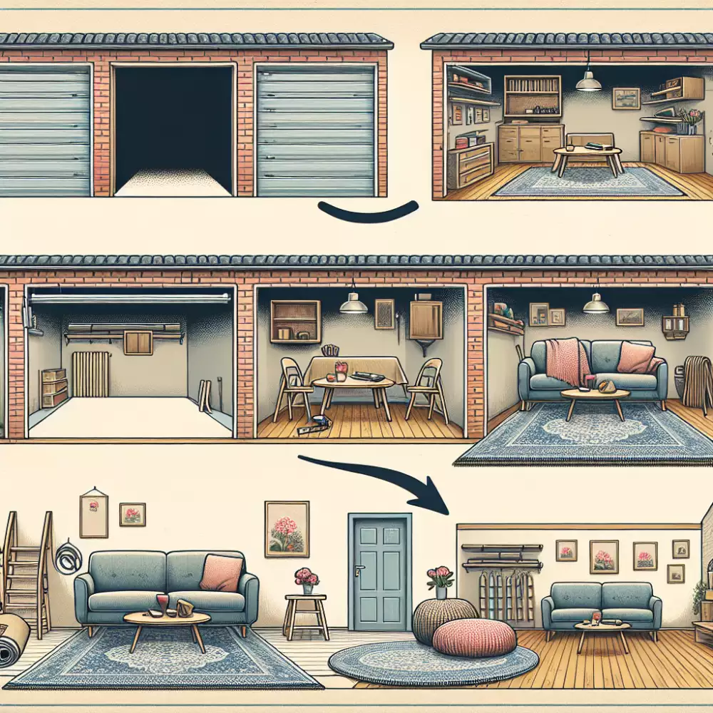 přestavba garáže na obytnou místnost