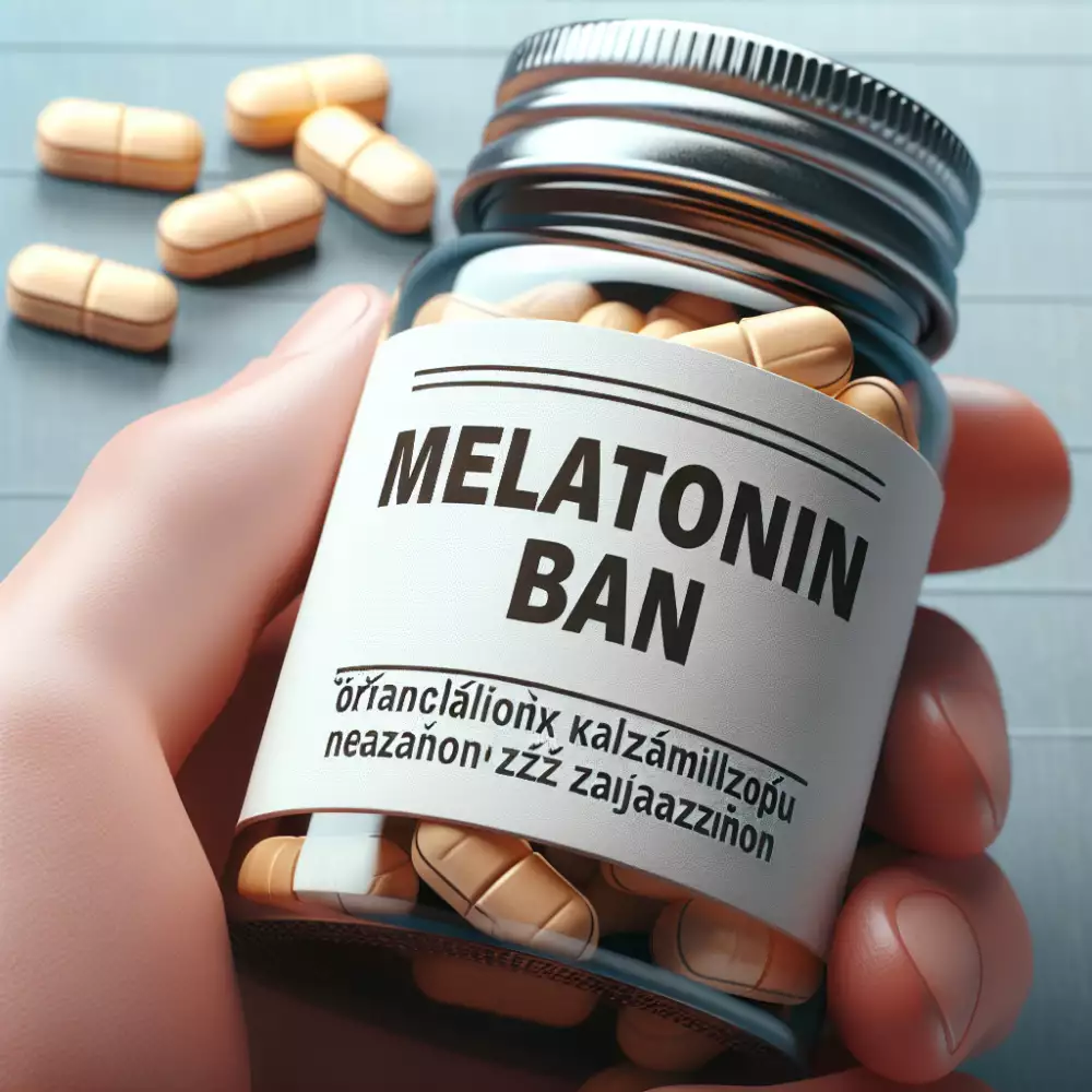 melatonin zákaz